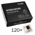 Glorious Gateron Black Switches (120 pieces)