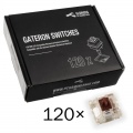 Glorious Gateron Brown Switches (120 pieces)