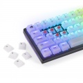 Glorious Polychroma RGB Keycaps - 115 keycaps, ANSI, US layout, semi-transparent