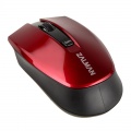 Zalman ZM-M520WL optical wireless mouse - red