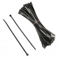 Kolink cable tie set, 4.5mm x 200mm - 100 pieces, black