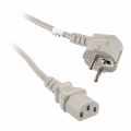 Kolink Power cable SchuKo on power pack C13, gray - 1,8m