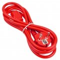 Kolink power cable SchuKo on power supply C13, red - 1,8m