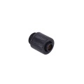 10/8mm (8x1mm) compression fitting G1/4 - knurled - matte black