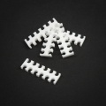 OEM 12-slot cable comb 3mm small - white - set of 5