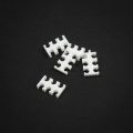 OEM 6-Slot Cable Comb 3mm small - white - set of 5