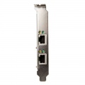 InLine 2x Gigabit Network Card, PCIe x1 incl. Low Profile 