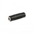 InLine Audio Adapter coupling, 3.5 mm jack (stereo) - black