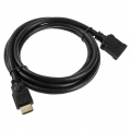 InLine HDMI extension plug / socket, black - 2m