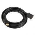 InLine HDMI extension plug / socket, black - 3m