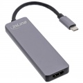 Inline Multifunction hub USB 3.2, 2x USB-A, HDMI, card reader