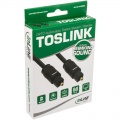 InLine OPTO audio cable, TOSLINK plug / plug, 2 m