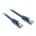 InLine patch cable Cat.6A, S / FTP (PiMf), 500MHz, Blue, 10m