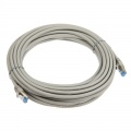 InLine patch cable Cat.6A, S / FTP (PiMf), 500MHz, gray, 10m