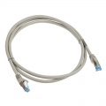 InLine patch cable Cat.6A, S / FTP (PiMf), 500MHz, gray, 1.5 m