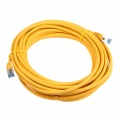 InLine patch cable Cat.6A, S / FTP (PiMf), 500MHz, yellow, 10m