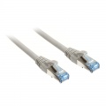 InLine Patch Cable Cat.6A, S/FTP (PiMf), 500MHz, grey, 1m