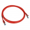 InLine Patch Cable Cat.6A, S/FTP (PiMf), 500MHz, red, 2m