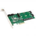 InLine RAID-Controller PCIe x4 for 4x SATA 6G / 2x mSATA 