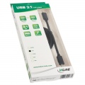 InLine USB 3.1 Gen.2 cable, type C to type C, 1m - black