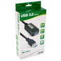Inline USB-A 3.2 Gen.1 Extension, USB-A to USB-A, black - 5m