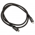 Inline USB4 cable, USB Type-C m / m, 1m - black