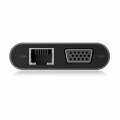 ICY BOX IB-DK4040-CPD Multi DockingStation, USB 3.0 Type C, HDMI, Ethernet - black