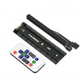 Barrow 16 Channel SATAPower, 6Pin - 5v RGB Controller with Remote