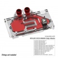 Barrow NVIDIA RTX 5080 GALAX Blade, aRGB Graphics Card Waterblock + Backplate