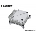Barrow CPU Waterblock with Integrated 10W PWM Pump (White) - INTEL 115x / LGA1200 / LGA1700