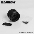 Barrow D5 Round Pump Top and Mount with Reservoir Thread - Black