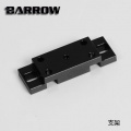 Barrow D5 Round Pump Top and Mount with Reservoir Thread - Clear