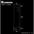 Barrow DDC Obsidian Smoked Acrylic Reservoir - 215mm