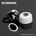 Barrow G1/4 - 12mm OD Twin Seal Hard Tube Compression Fitting - White