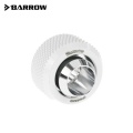 Barrow G1/4 - 13/10mm Flexible Tube Compression Fitting - White