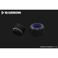 Barrow G1/4 - 14mm OD Anti Off Rubber Seal Hard Tube Compression Fitting - Black