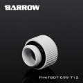 Barrow G1/4 - 14mm OD Twin Seal Hard Tube Push Fitting - White