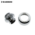 Barrow G1/4 - 16/10mm Flexible Tube Compression Fitting - Shiny Silver
