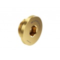 Barrow G1/4 Hex Blank Plug - Gold