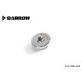 Barrow G1/4 Hex Blank Plug - Shiny Silver (6 Pack)