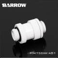 Barrow G1/4 Male 22-31mm Adjustable SLI Fitting - White