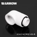 Barrow G1/4 Male Rotary to 90 Degree Female Angle - White (4 Pack)