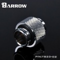 Barrow G1/4 Male to 10mm G1/4 Male Extender - Shiny Silver
