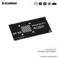 Barrow NVIDIA 4080 Founders, LRC 2.0 RGB Graphics Card Waterblock + Backplate - B-Grade