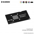 Barrow NVIDIA 4090 Founders, LRC 2.0 RGB Graphics Card Waterblock + Backplate