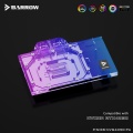 Barrow NVIDIA 4090 Founders, LRC 2.0 RGB Graphics Card Waterblock + Backplate