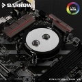 Barrow Supreme Infinity Mirror CPU Waterblock, LRC 2.0 RGB, AMD AM4, AM5 - Black
