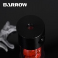 Barrow T-Virus Acrylic Red Helix Reservoir 205mm - Black