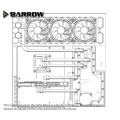 Barrow Waterway LRC 2.0 RGB Distribution Panel (Tray) for Inwin 303 / 305