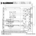 Barrow Waterway LRC 2.0 RGB Distribution Panel (Tray) for NZXT H700 B GRADE